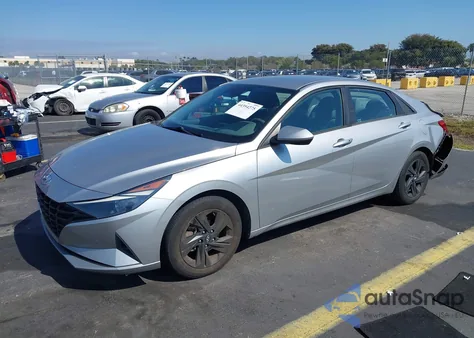 2021 Hyundai Elantra Sel из США, поврежденный, VIN 5NPLM4AG6MH006351